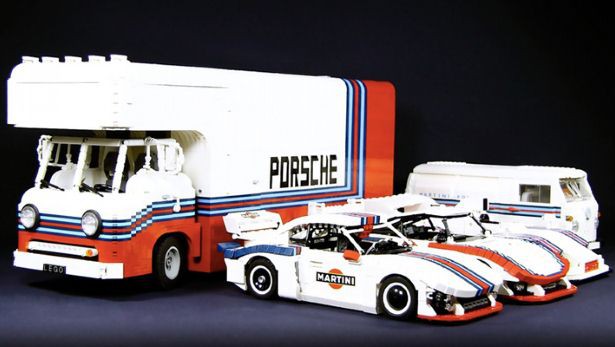 Гоночные Porsche и Ford 'C 